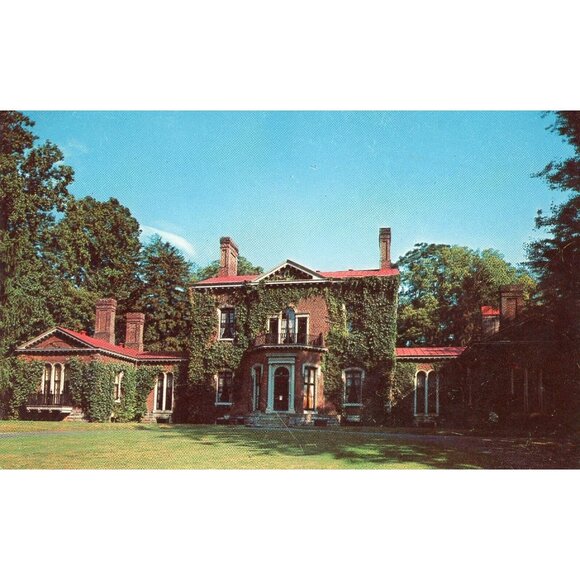 Ashland Home of Henry Clay Unposted Vintage Postcard Lexington, Kentucky - Picture 1 of 2